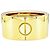 Cartier Ring, "Love" "Cône" Edition, Gelbgold.