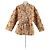 Chaqueta de algodón marrón Antik Batik