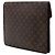 Borsa Business Louis Vuitton Monogram Porte Documents Senateur Marrone - vista 2