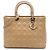 Borsa Lady Dior Large in pelle d'agnello Cannage Beige