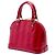 Bolso Satchel Alma BB Louis Vuitton Monogram Vernis Rayures Rojo - vista 2