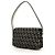 Borsa a tracolla Fendi Zucchino Canvas nera - vista 2