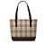 Borsa Tote Burberry House Check Canvas Beige