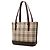 Borsa Tote Burberry House Check Canvas Beige - vista 2