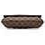 Borsa a tracolla Louis Vuitton Damier Ebene Musette Tango marrone con tracolla corta - vista 3