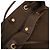 Sac Tote Prada en toile Canapa logo marron - vue 6