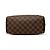 Borsa Louis Vuitton Damier Ebene Brera Marrone - vista 3