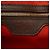 Borsa Louis Vuitton Damier Ebene Brera Marrone - vista 5