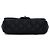Borsa a tracolla Chanel Mini CC in raso matelassé nero con Camelia - vista 3