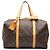 Borsa da viaggio Louis Vuitton Monogram Sac Souple 35 Marrone