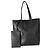 Autre Marque Tote North/South Saint Laurent in pelle nera - vista 5