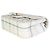 Chanel Mini Rectangular Flap Bag aus weißem multicolorigem Kalbsleder mit Tweed-Print - Ansicht 6