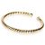 Bracciale Cable Flex David Yurman in oro giallo 4mm - vista 3