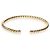 Bracciale Cable Flex David Yurman in oro giallo 4mm - vista 4