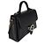 Borsa a tracolla e manico superiore Gucci in pelle di vitello Dollar nera con G intrecciate - vista 4