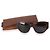 Céline Occhiali da sole Celine Brown Acetate Triomphe Maxi Logo - vista 5