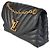 Louis Vuitton Black Calfskin New Wave Chain MM NM - vista 3