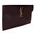 Autre Marque Pouch Uptown Saint Laurent in vernice bordeaux - vista 4