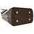 Louis Vuitton Bitume Metallise Vernis Epi Monogram Alma BB - vista 5