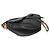 Borsa Saddle Media in pelle di vitello grana naturale nera Christian Dior - vista 2