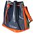 Louis Vuitton Blue Orange Epi Petit Noe NM - vista 3