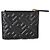 Portafoglio compatto Fendi in nappa nero Zucca - vista 2