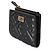 Portafoglio compatto Fendi in nappa nero Zucca - vista 3