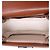 Borsa Gucci Camel GG Supreme Canvas Crystal Mini Bamboo 1947 Top Handle - vista 5