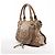 Chloé Bolso de hombro Chloe Marcie Medium de piel con estampado de leopardo en marrón, Edición Limitada - vista 2