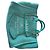 Chanel Deauville Borsa Shopper Tela Turchese