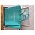 Chanel Deauville Borsa Shopper Tela Turchese - vista 16