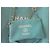 Chanel Deauville Borsa Shopper Tela Turchese - vista 4