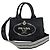 Prada Canapa Tote 2-Way Canvas Tasche