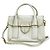 Borsa a mano Prada in pelle bianca