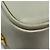 Sac à main Prada en cuir Saffiano couleur Ivory - vue 3