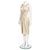 Jenny Packham Abito midi Jane in seta impreziosito - Champagne - vista 2