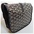 Goyard Belvédère PM Borsa a Tracolla Tela Marrone Pelle Nera - vista 2