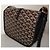 Goyard Belvédère PM Borsa a Tracolla Tela Marrone Pelle Nera - vista 3