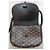Goyard Belvédère PM Borsa a Tracolla Tela Marrone Pelle Nera - vista 5