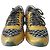 Chanel Sneakers Supermarket in Tweed e Pelle Gialla