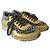 Chanel Sneakers Supermarket in Tweed e Pelle Gialla - vista 3