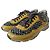 Chanel Sneakers Supermarket in Tweed e Pelle Gialla - vista 4