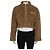 Khaite Brown Fitted Bomber Jacket Sz. M Gebraucht