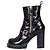Botines Louis Vuitton Star Trail de cuero negro Sz.37 de segunda mano