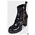 Botines Louis Vuitton Star Trail de cuero negro Sz.37 de segunda mano - vista 3