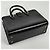 Autre Marque Borsa a mano in pelle nera Saint Laurent - vista 2