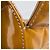 Borsa a tracolla Chanel in pelle verniciata marrone - vista 10