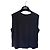 Top de seda negro Giorgio Armani