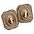 Christian Dior orecchini placcati oro con strass - vista 10