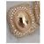 Christian Dior orecchini placcati oro con strass - vista 14
